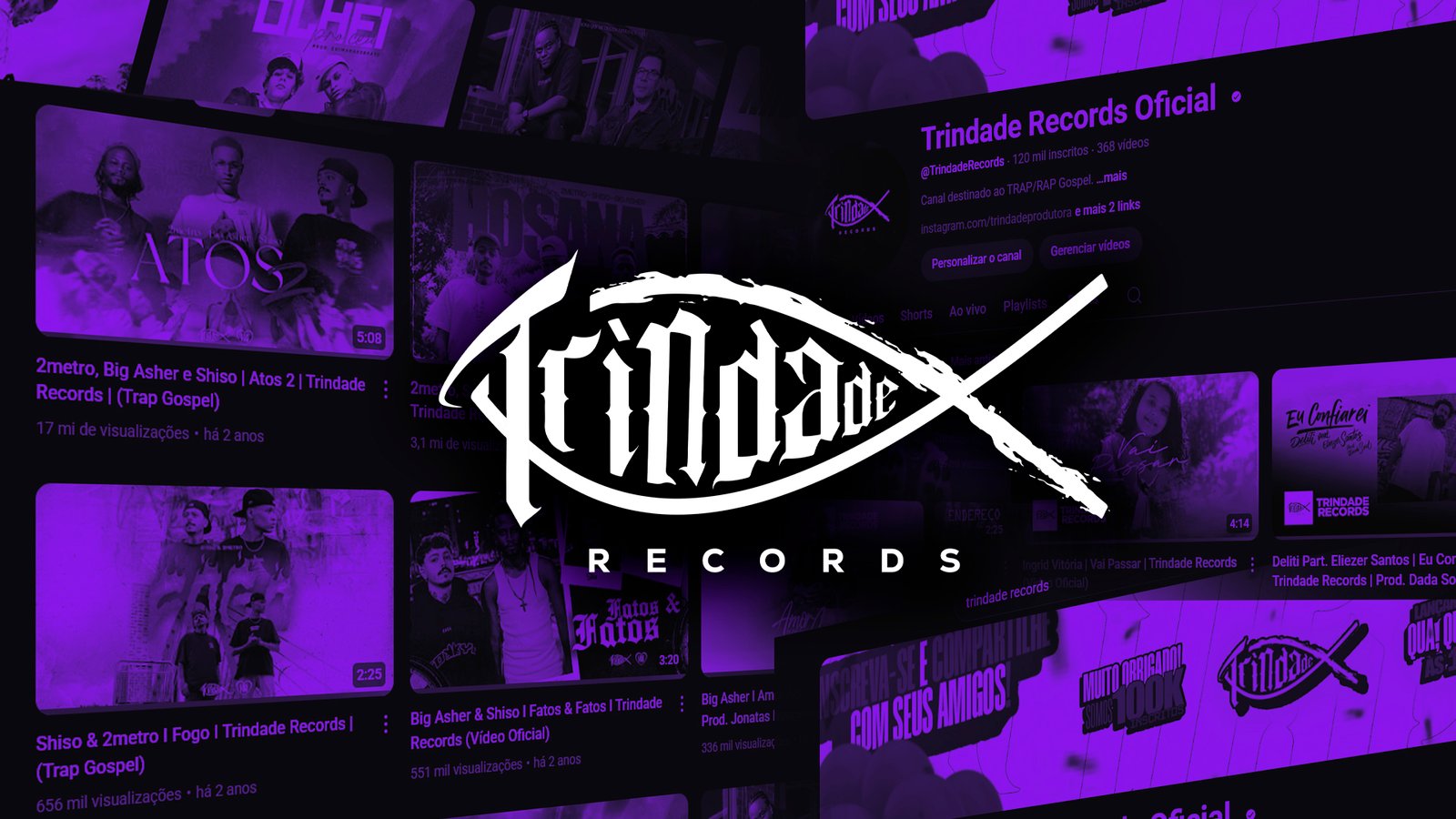 Trindade Records comemora 3 anos lançando talentos e fortalecendo o movimento do Trap e Rap gospel